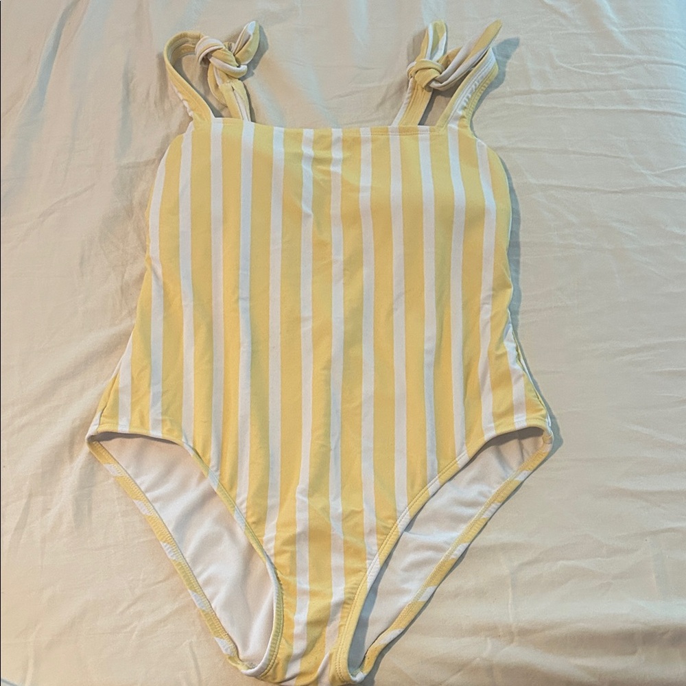 Kona Sol Sunny Striped One Piece Swimsuit